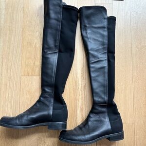 Stuart Weitzman Women's 5050 Over-the-Knee Black Boots